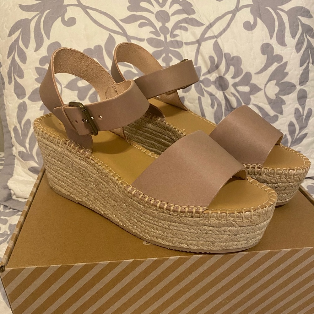 Soludos Minorca Platform Wedge Sandal/ Size 10